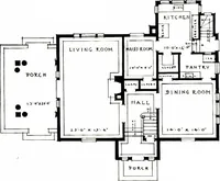 An illustration from The small house for a moderate income (1915)