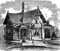 Picture 20 of 114 from Our homes and their adornments; or, How to build, finish, furnish and adorn a home ... the whole being designed to make happy homes for happy people (1882), leaf 130