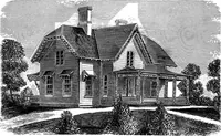 Picture 26 of 114 from Our homes and their adornments; or, How to build, finish, furnish and adorn a home ... the whole being designed to make happy homes for happy people (1882), leaf 142
