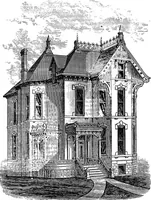 An illustration from Our homes and their adornments; or, How to build, finish, furnish and adorn a home ... the whole being designed to make happy homes for happy people (1882)