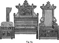 Picture 83 of 114 from Our homes and their adornments; or, How to build, finish, furnish and adorn a home ... the whole being designed to make happy homes for happy people (1882), leaf 326