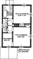 Picture 144 of 171 from The housing book; containing photographic reproductions, with floor plans of workingmen's homes. One and two family houses of frame, brick, stucco and concrete construction; also four, six and nine family apartments. Showing single houses, groups and developments that have been built in various parts of the United States (1919), leaf 118