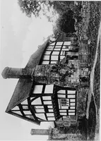 An illustration from Old cottages, farm houses, and other half-timber buildings in Shropshire, Herefordshire, and Cheshire (1904)