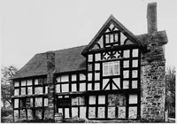 Picture 61 of 118 from Old cottages, farm houses, and other half-timber buildings in Shropshire, Herefordshire, and Cheshire (1904), leaf 128