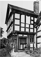 Picture 76 of 118 from Old cottages, farm houses, and other half-timber buildings in Shropshire, Herefordshire, and Cheshire (1904), leaf 158