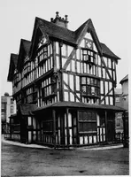 An illustration from Old cottages, farm houses, and other half-timber buildings in Shropshire, Herefordshire, and Cheshire (1904)