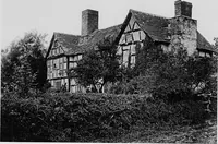 An illustration from Old cottages, farm houses, and other half-timber buildings in Shropshire, Herefordshire, and Cheshire (1904)