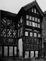 An illustration from Old cottages, farm houses, and other half-timber buildings in Shropshire, Herefordshire, and Cheshire (1904)
