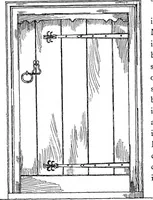An illustration from Old cottages, farm houses, and other half-timber buildings in Shropshire, Herefordshire, and Cheshire (1904)