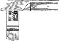 An illustration from Old cottages, farm houses, and other half-timber buildings in Shropshire, Herefordshire, and Cheshire (1904)