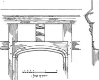 An illustration from Old cottages, farm houses, and other half-timber buildings in Shropshire, Herefordshire, and Cheshire (1904)