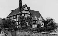 An illustration from Old cottages, farm houses, and other half-timber buildings in Shropshire, Herefordshire, and Cheshire (1904)