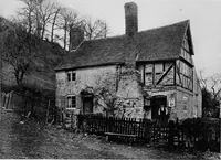 An illustration from Old cottages, farm houses, and other half-timber buildings in Shropshire, Herefordshire, and Cheshire (1904)