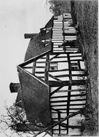 An illustration from Old cottages, farm houses, and other half-timber buildings in Shropshire, Herefordshire, and Cheshire (1904)