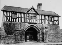 Picture 46 of 118 from Old cottages, farm houses, and other half-timber buildings in Shropshire, Herefordshire, and Cheshire (1904), leaf 98