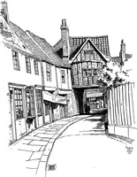 An illustration from The village homes of England; (1912)