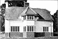 Picture 86 of 306 from Country cottages and week-end homes, by J. H. Elder-Duncan ... with numerous illustrations and plans of cottages by well-known architects (1912), leaf 104