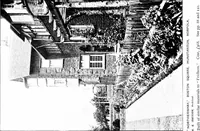 An illustration from Country cottages and week-end homes, by J. H. Elder-Duncan ... with numerous illustrations and plans of cottages by well-known architects (1912)