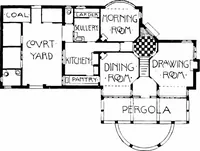 Picture 118 of 306 from Country cottages and week-end homes, by J. H. Elder-Duncan ... with numerous illustrations and plans of cottages by well-known architects (1912), leaf 122