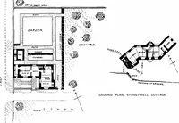 Picture 120 of 306 from Country cottages and week-end homes, by J. H. Elder-Duncan ... with numerous illustrations and plans of cottages by well-known architects (1912), leaf 123