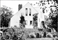 An illustration from Country cottages and week-end homes, by J. H. Elder-Duncan ... with numerous illustrations and plans of cottages by well-known architects (1912)