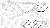 An illustration from Country cottages and week-end homes, by J. H. Elder-Duncan ... with numerous illustrations and plans of cottages by well-known architects (1912)