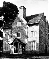 An illustration from Country cottages and week-end homes, by J. H. Elder-Duncan ... with numerous illustrations and plans of cottages by well-known architects (1912)