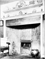 An illustration from Country cottages and week-end homes, by J. H. Elder-Duncan ... with numerous illustrations and plans of cottages by well-known architects (1912)