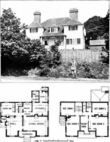 Picture 162 of 306 from Country cottages and week-end homes, by J. H. Elder-Duncan ... with numerous illustrations and plans of cottages by well-known architects (1912), leaf 148