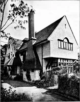 Picture 175 of 306 from Country cottages and week-end homes, by J. H. Elder-Duncan ... with numerous illustrations and plans of cottages by well-known architects (1912), leaf 158