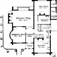 Picture 193 of 306 from Country cottages and week-end homes, by J. H. Elder-Duncan ... with numerous illustrations and plans of cottages by well-known architects (1912), leaf 166