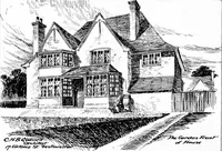Picture 198 of 306 from Country cottages and week-end homes, by J. H. Elder-Duncan ... with numerous illustrations and plans of cottages by well-known architects (1912), leaf 168