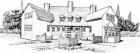 Picture 216 of 306 from Country cottages and week-end homes, by J. H. Elder-Duncan ... with numerous illustrations and plans of cottages by well-known architects (1912), leaf 175