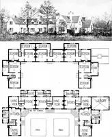 Picture 249 of 306 from Country cottages and week-end homes, by J. H. Elder-Duncan ... with numerous illustrations and plans of cottages by well-known architects (1912), leaf 189