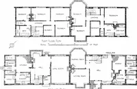 An illustration from Country cottages and week-end homes, by J. H. Elder-Duncan ... with numerous illustrations and plans of cottages by well-known architects (1912)