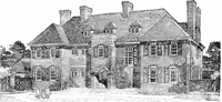 An illustration from Country cottages and week-end homes, by J. H. Elder-Duncan ... with numerous illustrations and plans of cottages by well-known architects (1912)