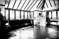 An illustration from Country cottages and week-end homes, by J. H. Elder-Duncan ... with numerous illustrations and plans of cottages by well-known architects (1912)
