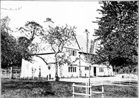 An illustration from Country cottages and week-end homes, by J. H. Elder-Duncan ... with numerous illustrations and plans of cottages by well-known architects (1912)