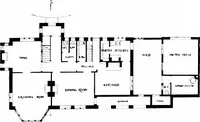 An illustration from Country cottages and week-end homes, by J. H. Elder-Duncan ... with numerous illustrations and plans of cottages by well-known architects (1912)