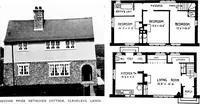 Picture 9 of 306 from Country cottages and week-end homes, by J. H. Elder-Duncan ... with numerous illustrations and plans of cottages by well-known architects (1912), leaf 38