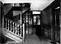 An illustration from Country cottages and week-end homes, by J. H. Elder-Duncan ... with numerous illustrations and plans of cottages by well-known architects (1912)