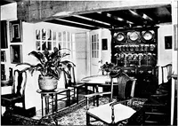An illustration from Country cottages and week-end homes, by J. H. Elder-Duncan ... with numerous illustrations and plans of cottages by well-known architects (1912)