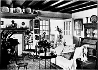 Picture 70 of 306 from Country cottages and week-end homes, by J. H. Elder-Duncan ... with numerous illustrations and plans of cottages by well-known architects (1912), leaf 90