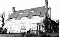 An illustration from Country cottages and week-end homes, by J. H. Elder-Duncan ... with numerous illustrations and plans of cottages by well-known architects (1912)
