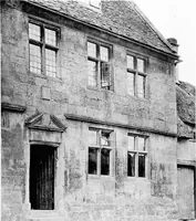 An illustration from Old cottages, farm-houses, and other stone buildings in the Cotswold district; examples of minor domestic architecture in Gloucestershire, Oxfordshire, Northants, Worcestershire, &c. (1905)