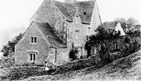 An illustration from Old cottages, farm-houses, and other stone buildings in the Cotswold district; examples of minor domestic architecture in Gloucestershire, Oxfordshire, Northants, Worcestershire, &c. (1905)