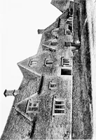 Picture 79 of 156 from Old cottages, farm-houses, and other stone buildings in the Cotswold district; examples of minor domestic architecture in Gloucestershire, Oxfordshire, Northants, Worcestershire, &c. (1905), leaf 136