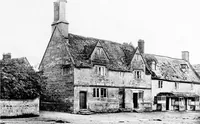 An illustration from Old cottages, farm-houses, and other stone buildings in the Cotswold district; examples of minor domestic architecture in Gloucestershire, Oxfordshire, Northants, Worcestershire, &c. (1905)