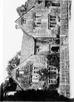An illustration from Old cottages, farm-houses, and other stone buildings in the Cotswold district; examples of minor domestic architecture in Gloucestershire, Oxfordshire, Northants, Worcestershire, &c. (1905)