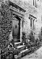 An illustration from Old cottages, farm-houses, and other stone buildings in the Cotswold district; examples of minor domestic architecture in Gloucestershire, Oxfordshire, Northants, Worcestershire, &c. (1905)
